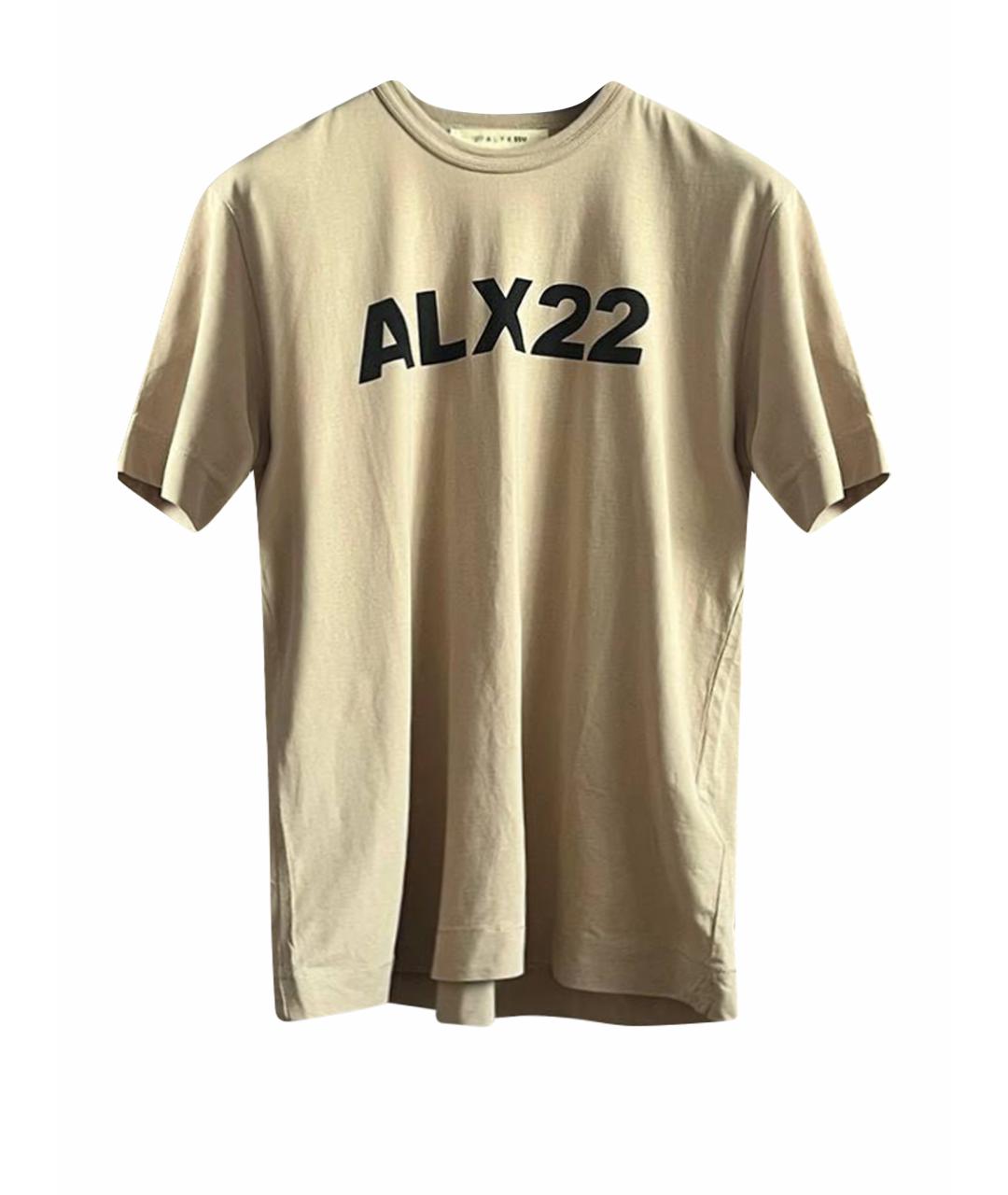 1017 ALYX 9SM Бежевая футболка, фото 1