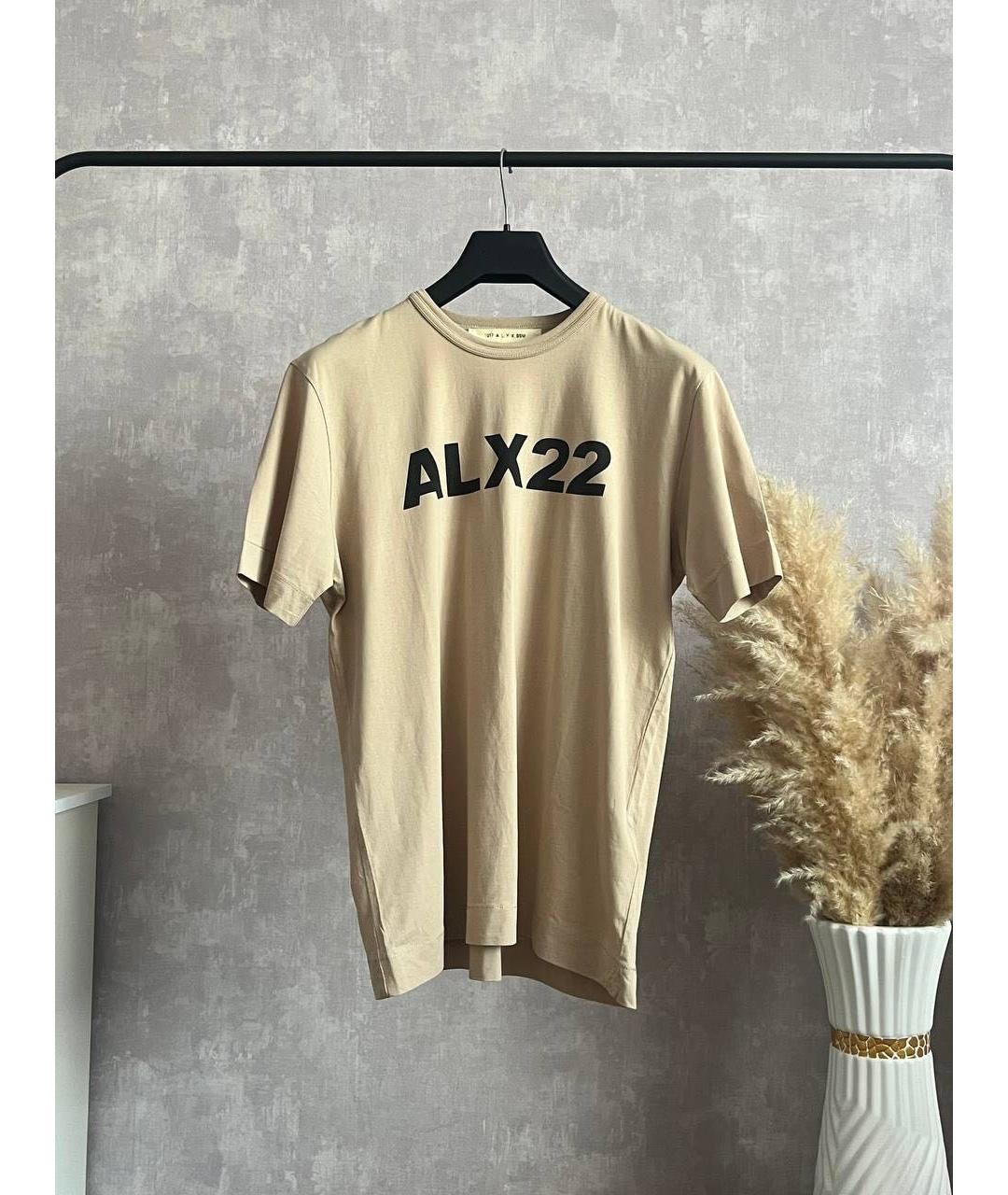 1017 ALYX 9SM Бежевая футболка, фото 4