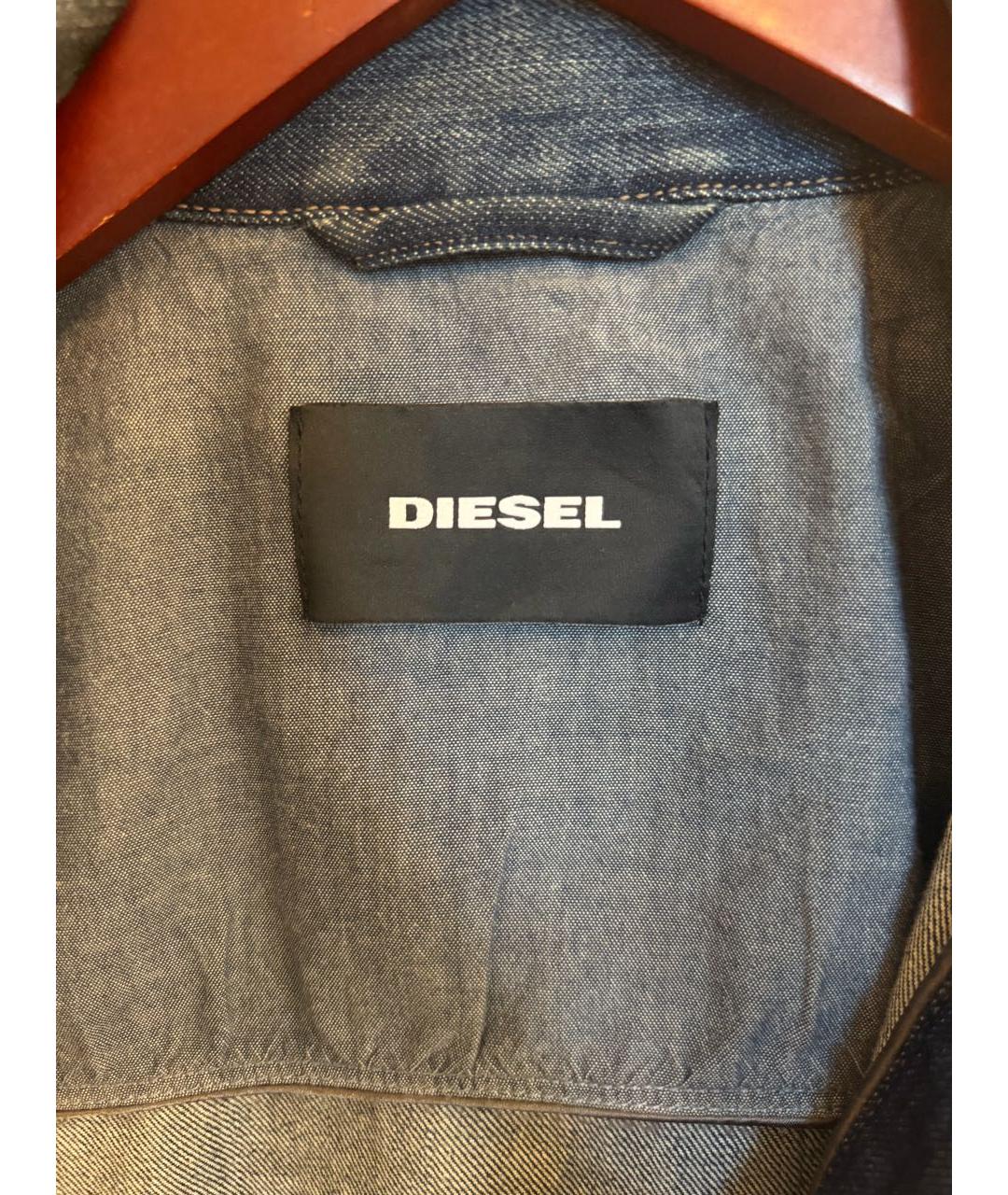 DIESEL Синяя деним куртка, фото 5