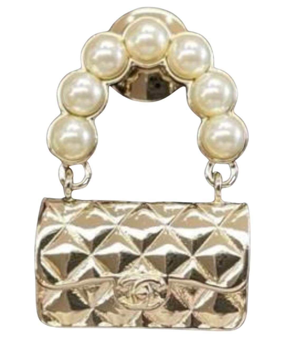 CHANEL Серебряная булавка / брошь, фото 4