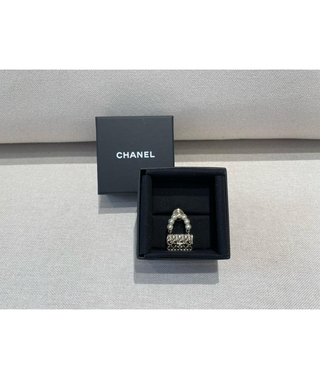 CHANEL Серебряная булавка / брошь, фото 2