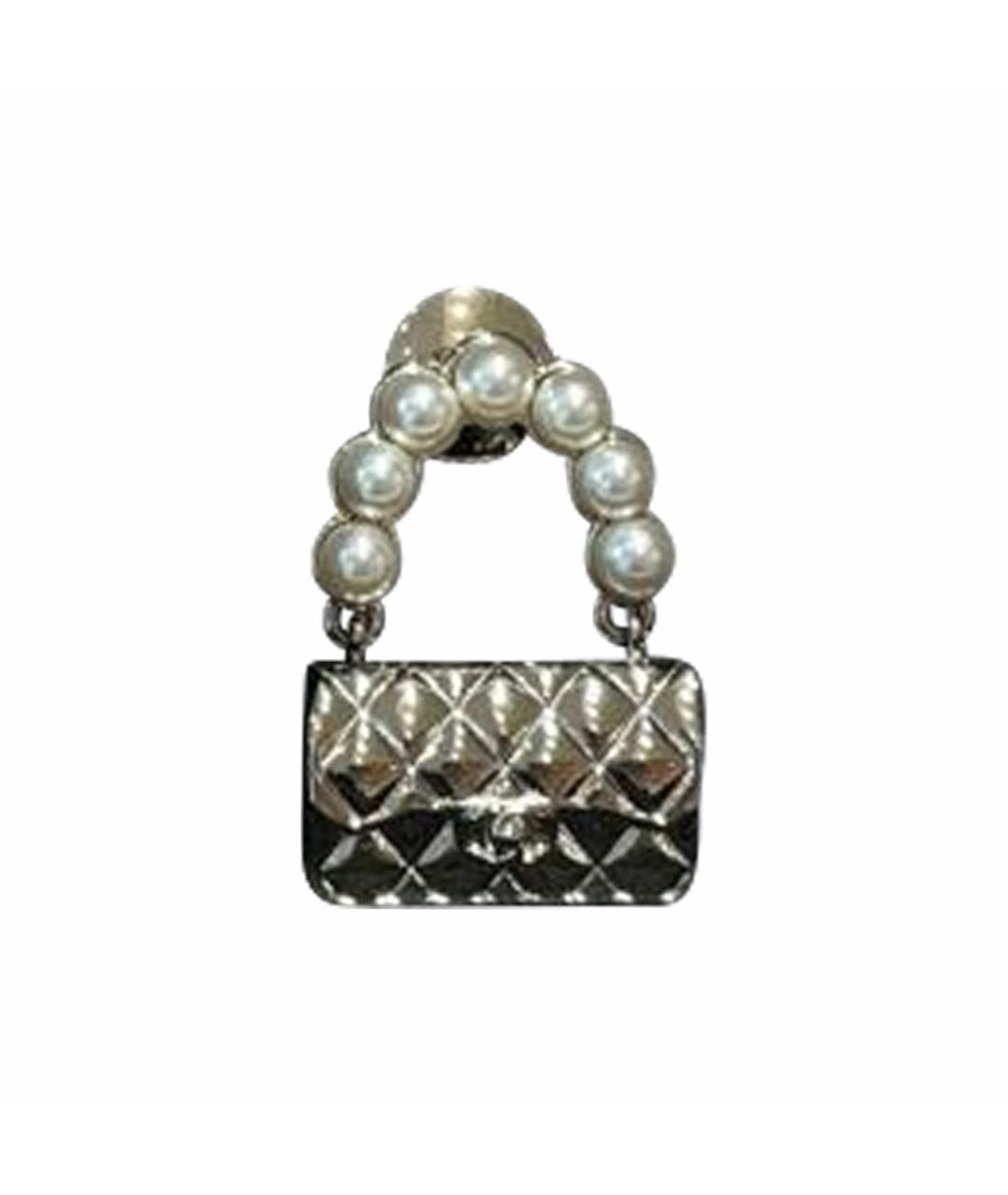 CHANEL Серебряная булавка / брошь, фото 1