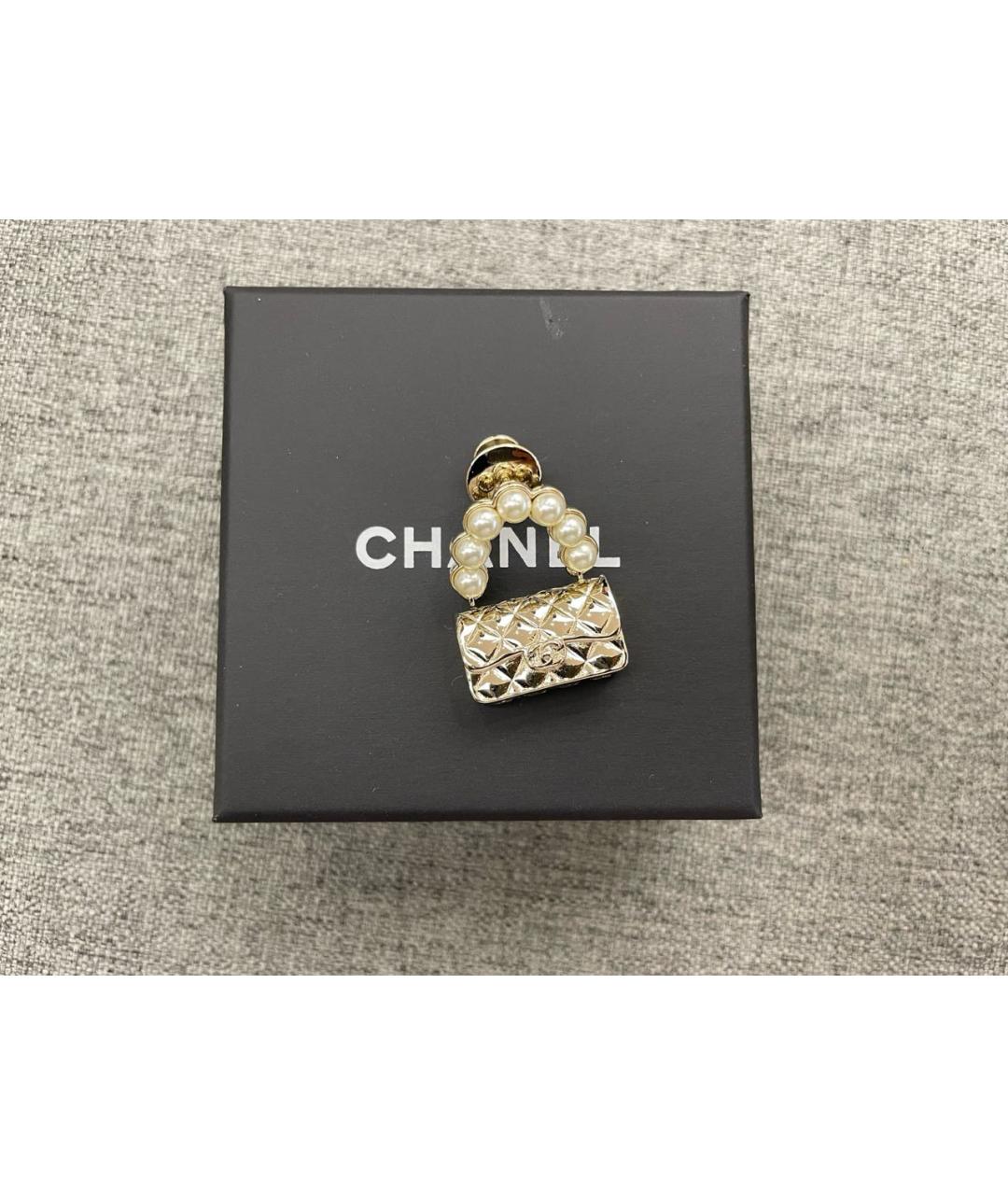 CHANEL Серебряная булавка / брошь, фото 3