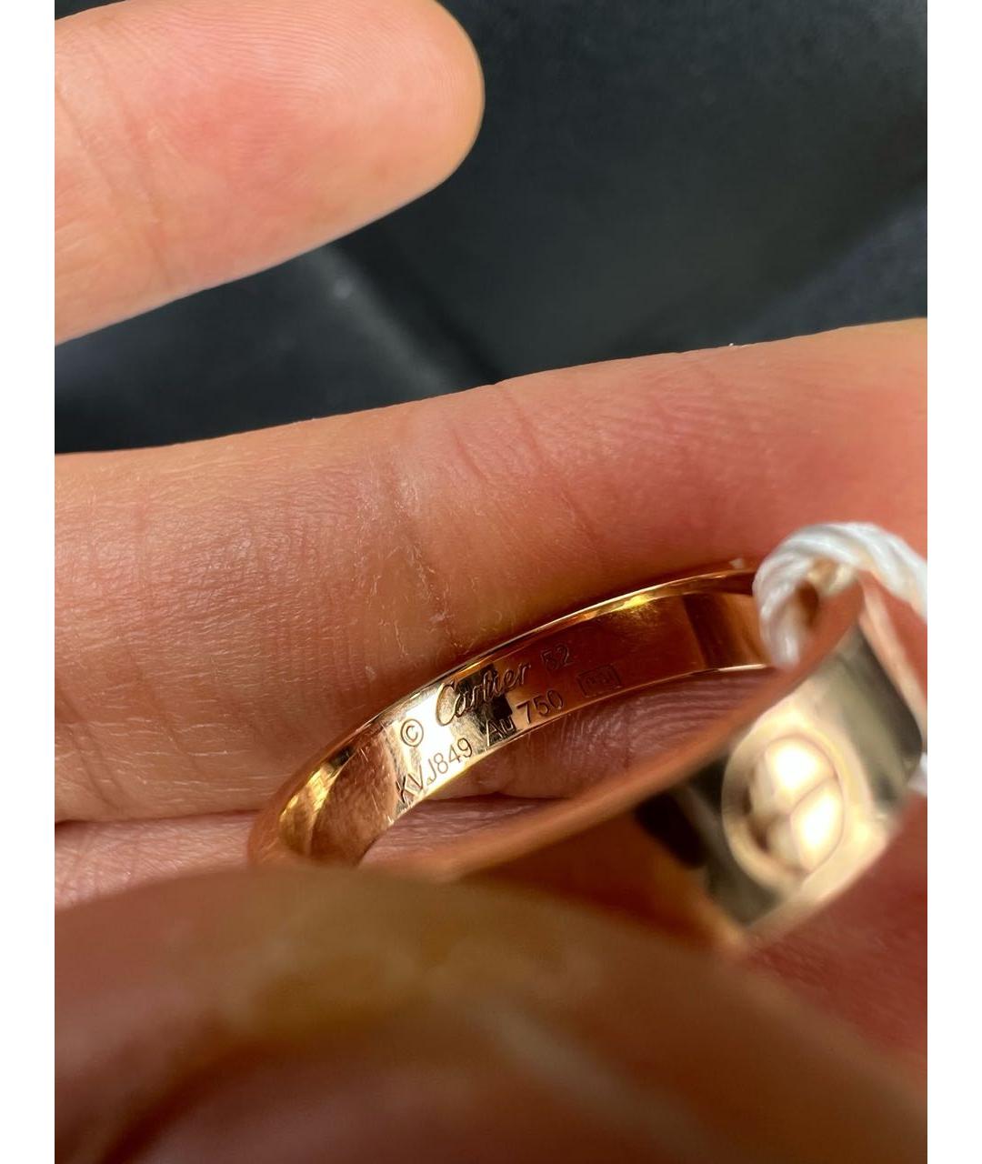 CARTIER Золотое кольцо из розового золота, фото 6