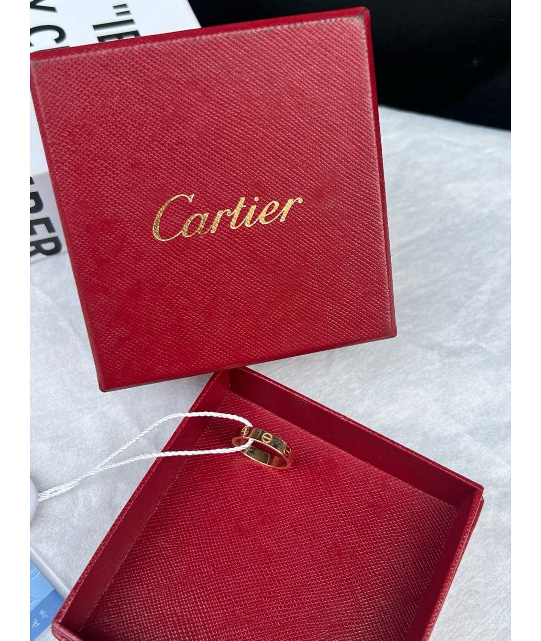 CARTIER Золотое кольцо из розового золота, фото 8