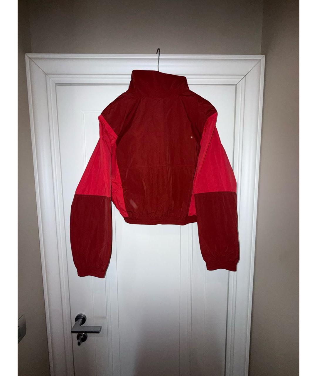 SAINT LAURENT Бордовая куртка, фото 2