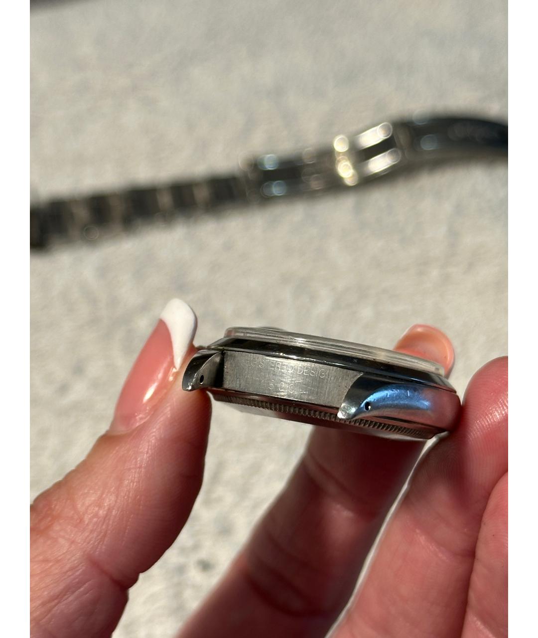 ROLEX Серебряные часы, фото 5