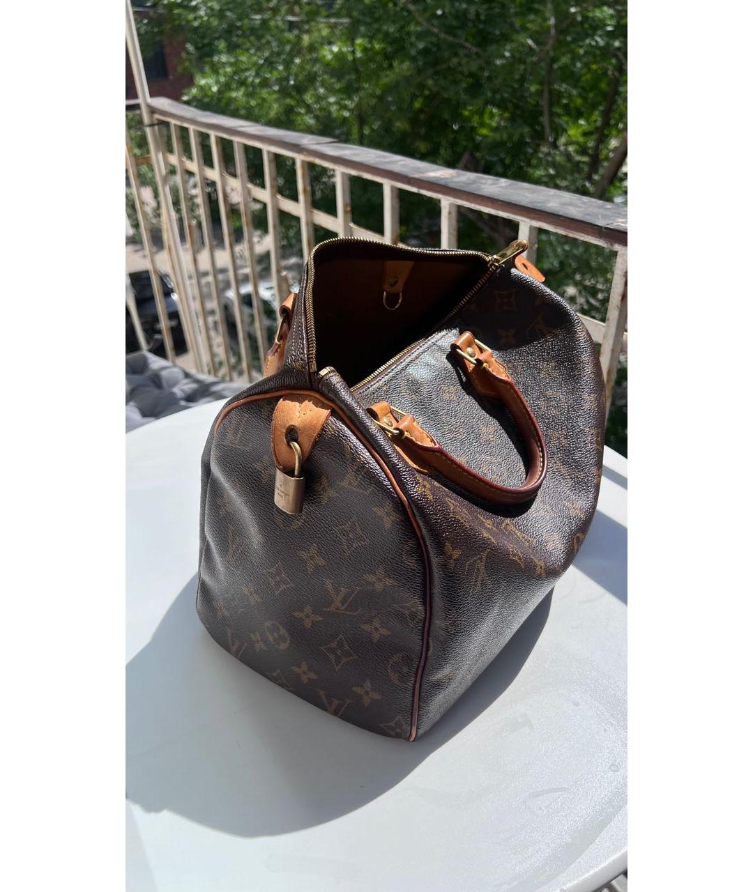 LOUIS VUITTON Коричневая сумка тоут, фото 2