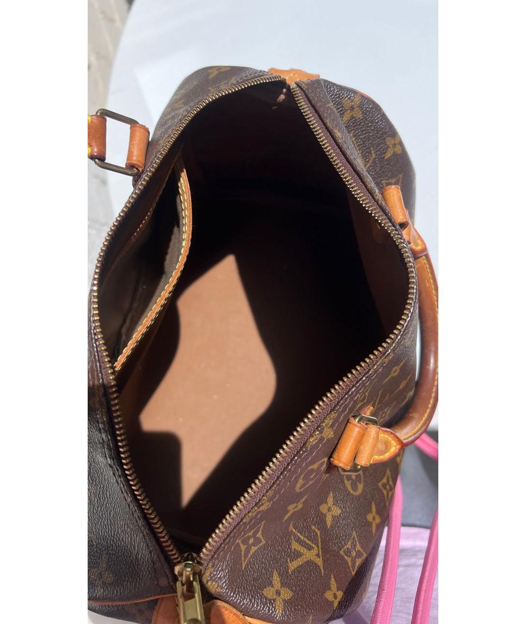 LOUIS VUITTON Коричневая сумка тоут, фото 4