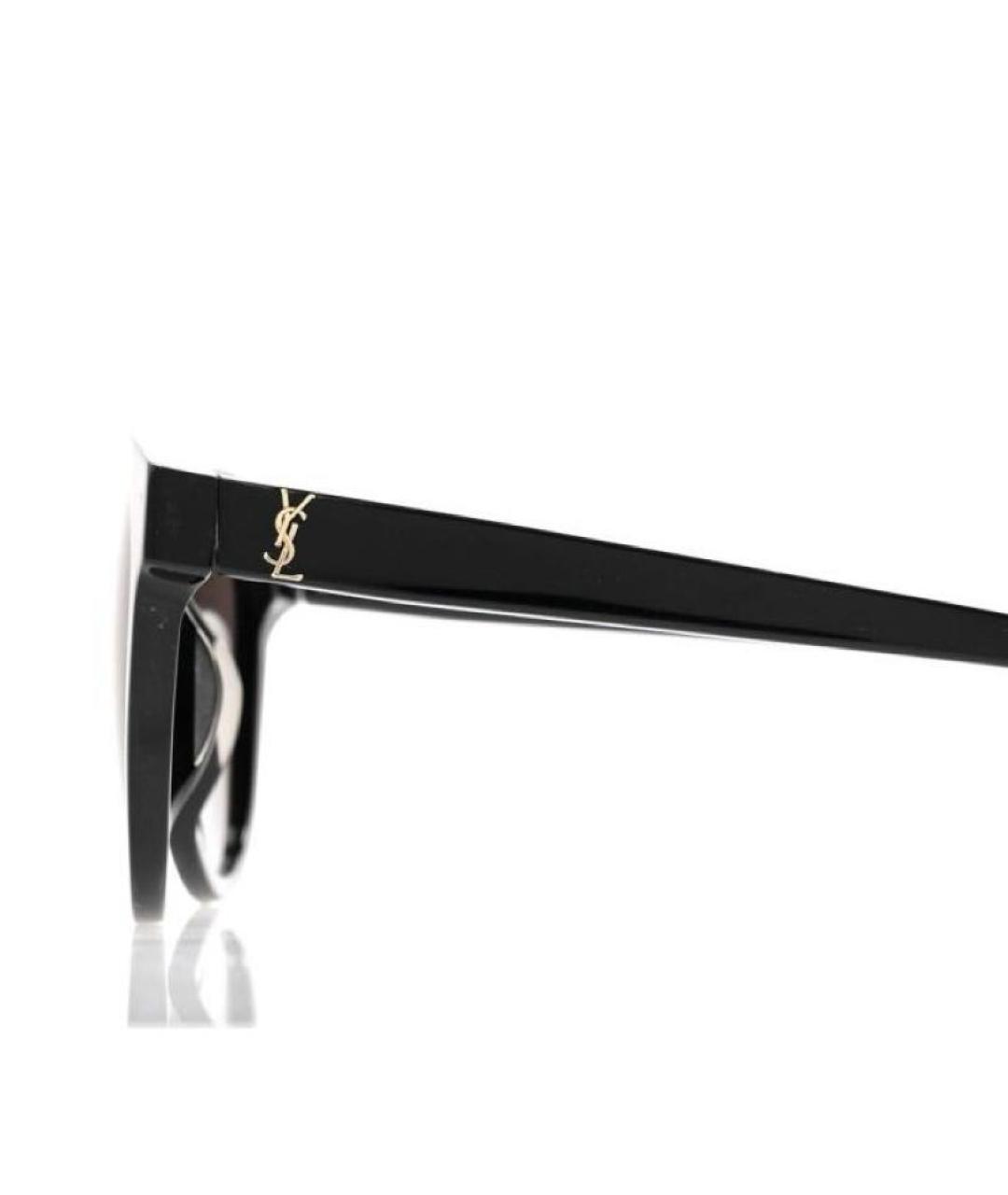 SAINT LAURENT Черные солнцезащитные очки, фото 3