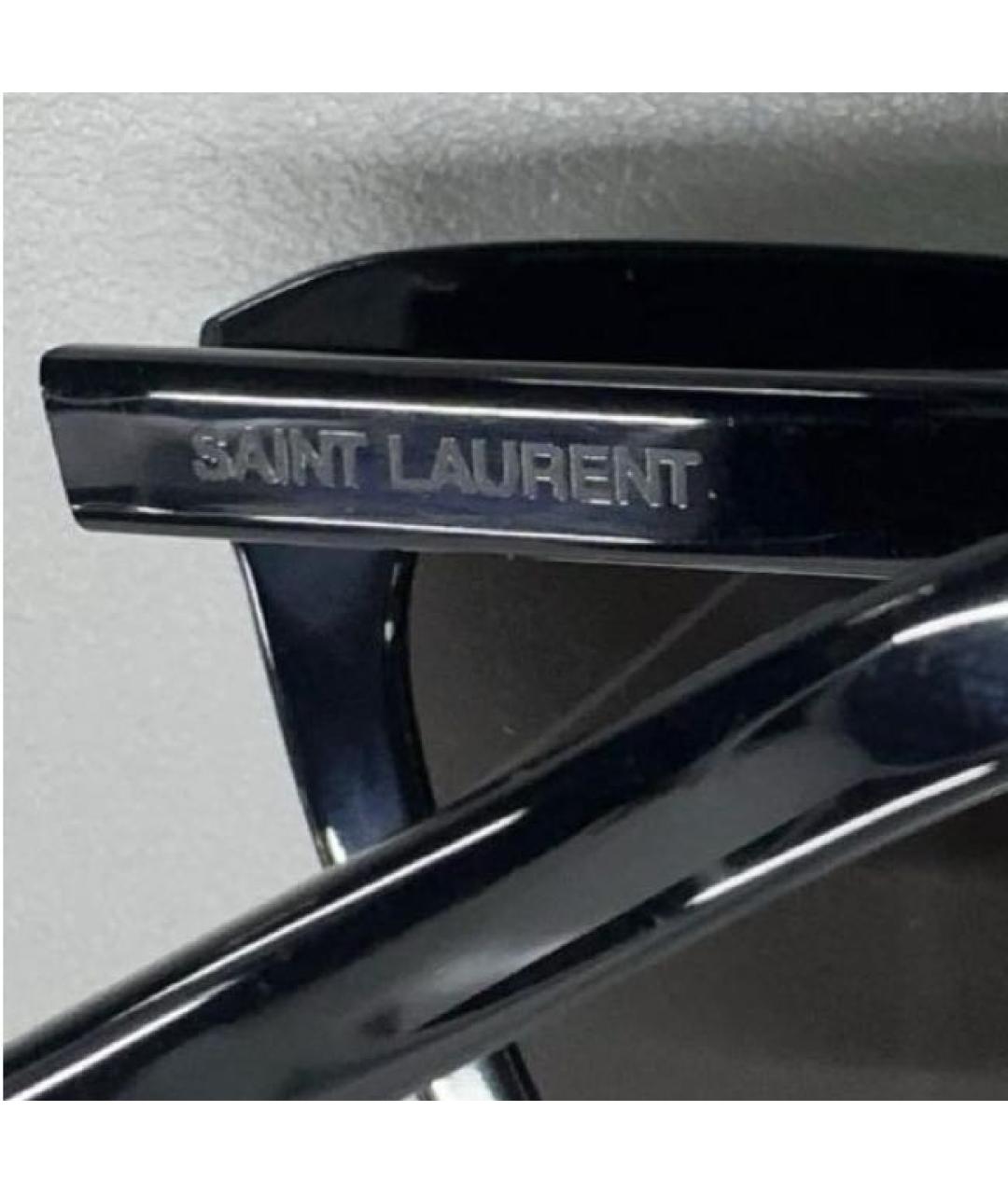 SAINT LAURENT Черные солнцезащитные очки, фото 7