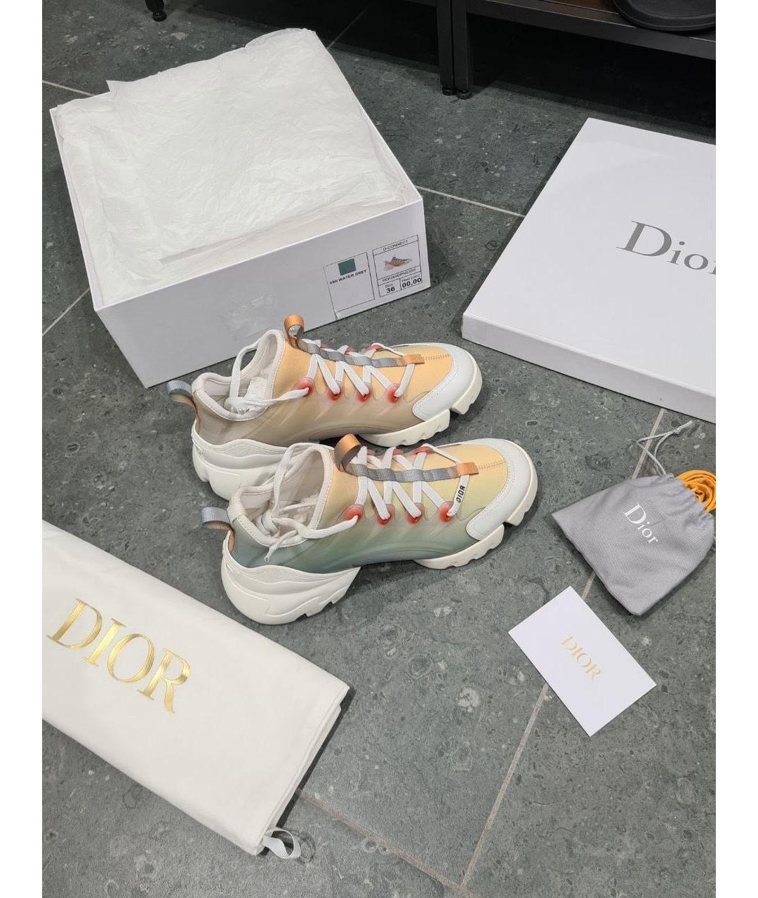 CHRISTIAN DIOR Белые кроссовки, фото 8