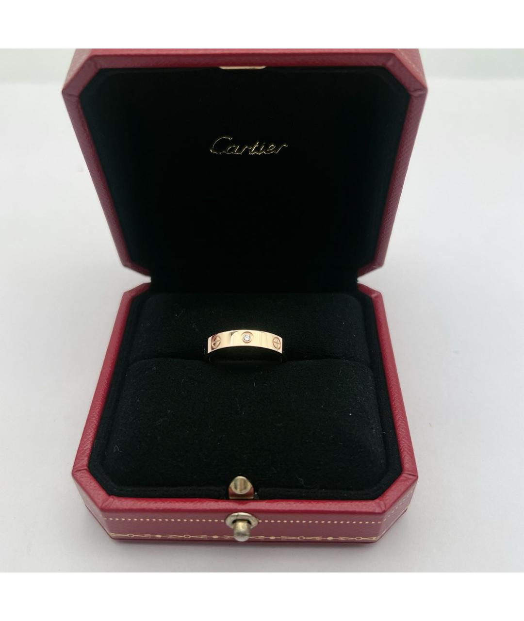 CARTIER Золотое кольцо из розового золота, фото 7