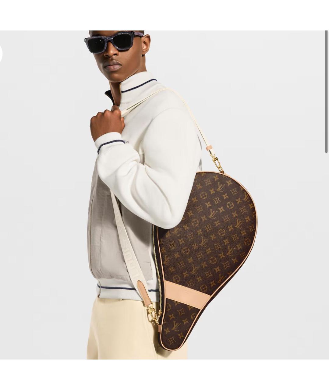 LOUIS VUITTON Коричневая дорожная/спортивная сумка, фото 2