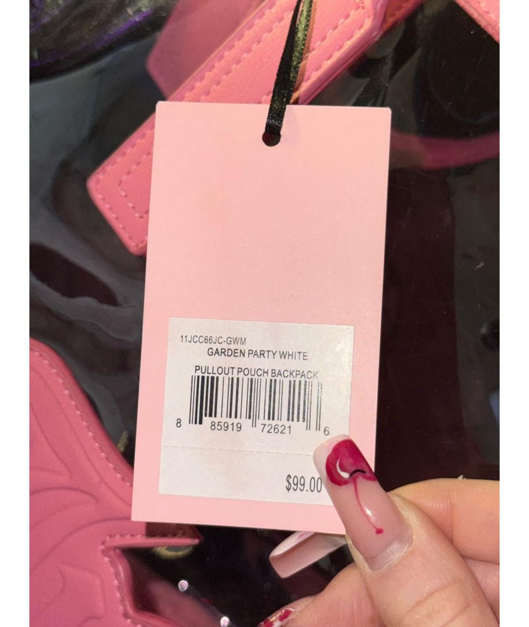 JUICY COUTURE Розовая сумка тоут, фото 3