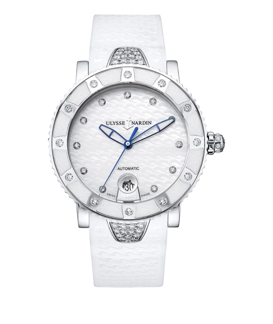 Ulysse Nardin Белые металлические часы, фото 1