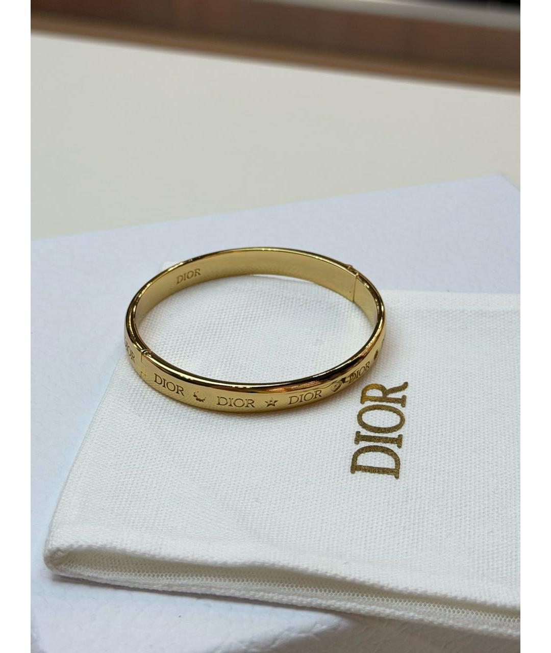 CHRISTIAN DIOR Золотой браслет, фото 3