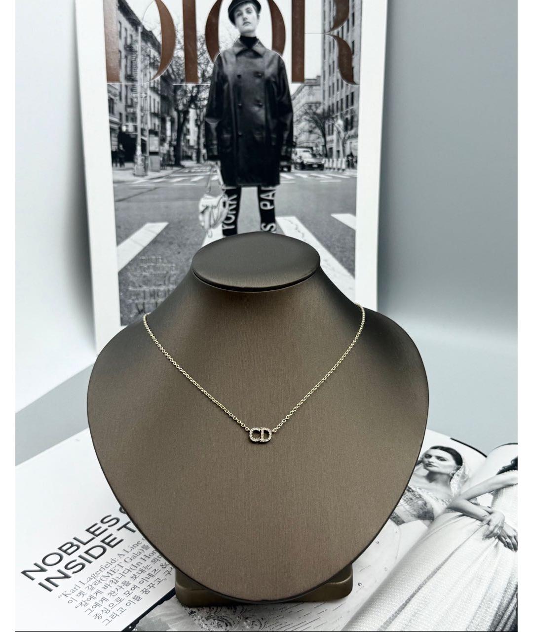 CHRISTIAN DIOR Золотое колье, фото 2