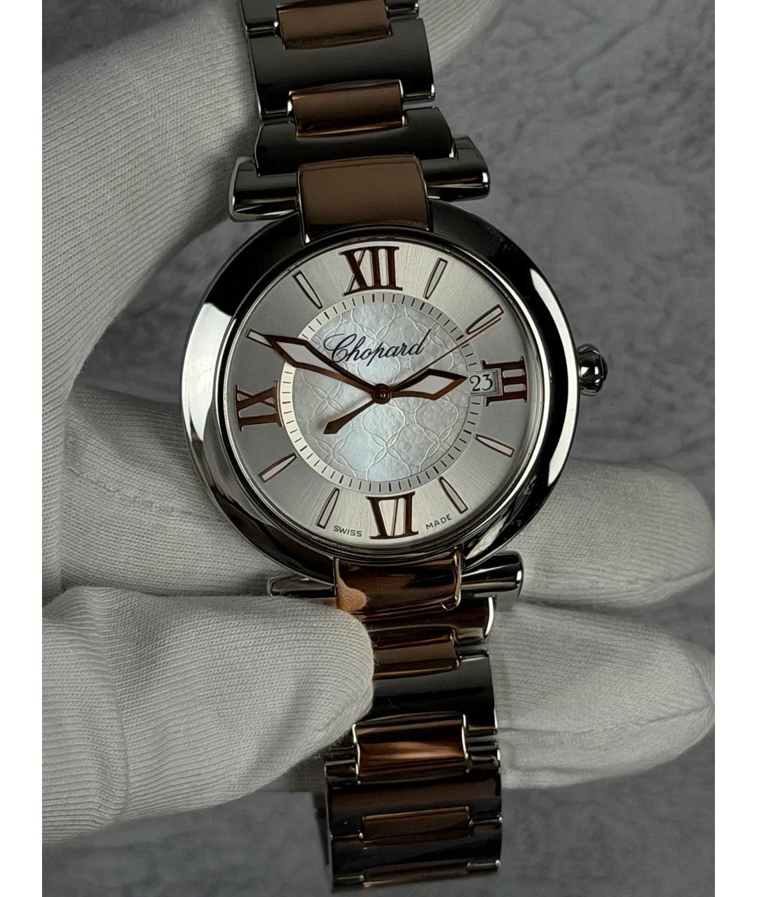 CHOPARD Серые часы из розового золота, фото 2