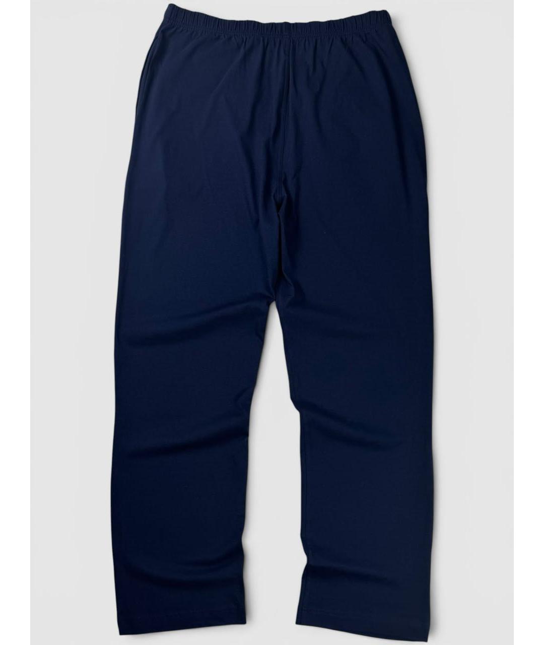 POLO RALPH LAUREN Темно-синие хлопковые повседневные брюки, фото 2