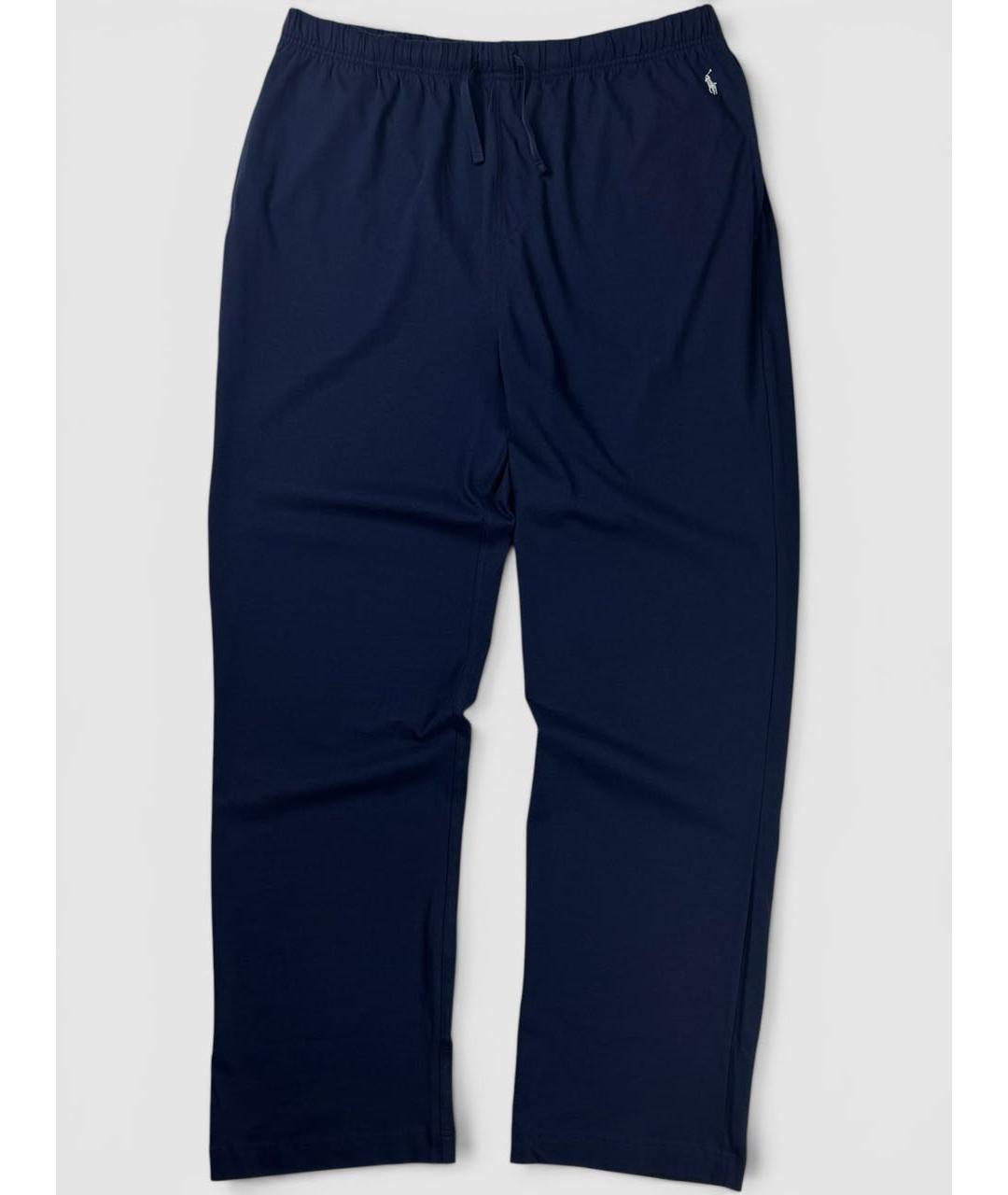 POLO RALPH LAUREN Темно-синие хлопковые повседневные брюки, фото 6