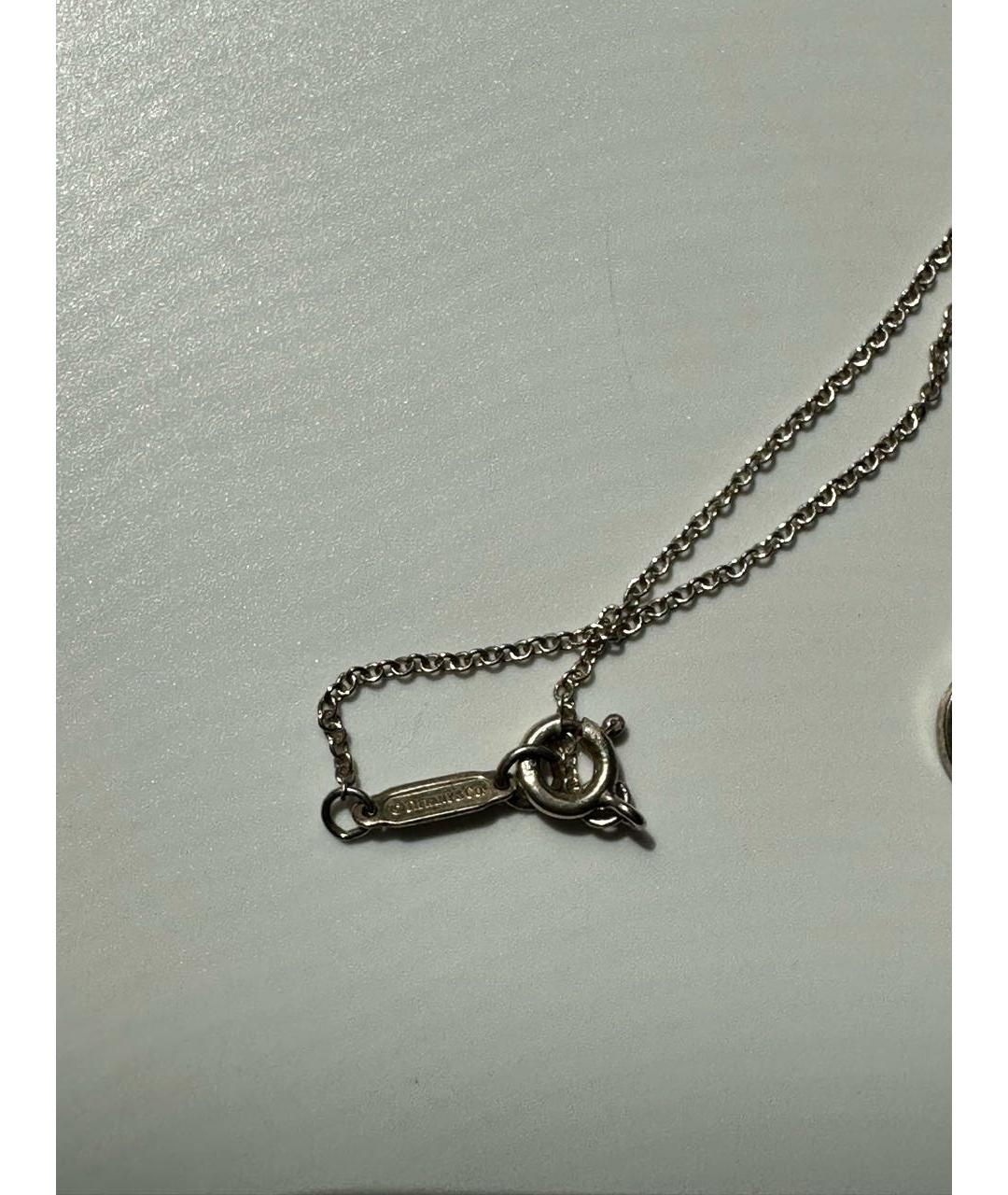 TIFFANY&CO Бирюзовая серебряная подвеска, фото 4