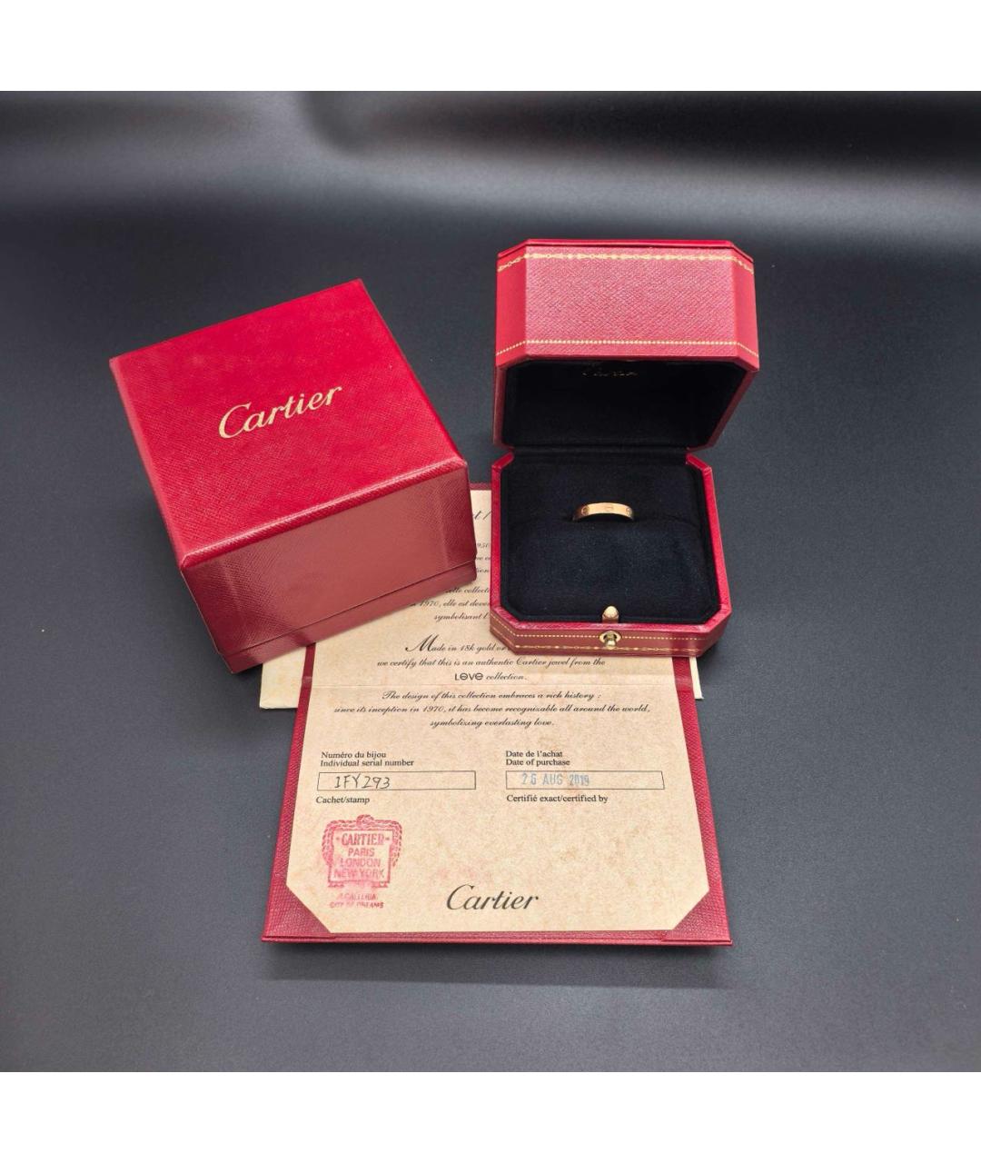 CARTIER Золотое кольцо из розового золота, фото 3
