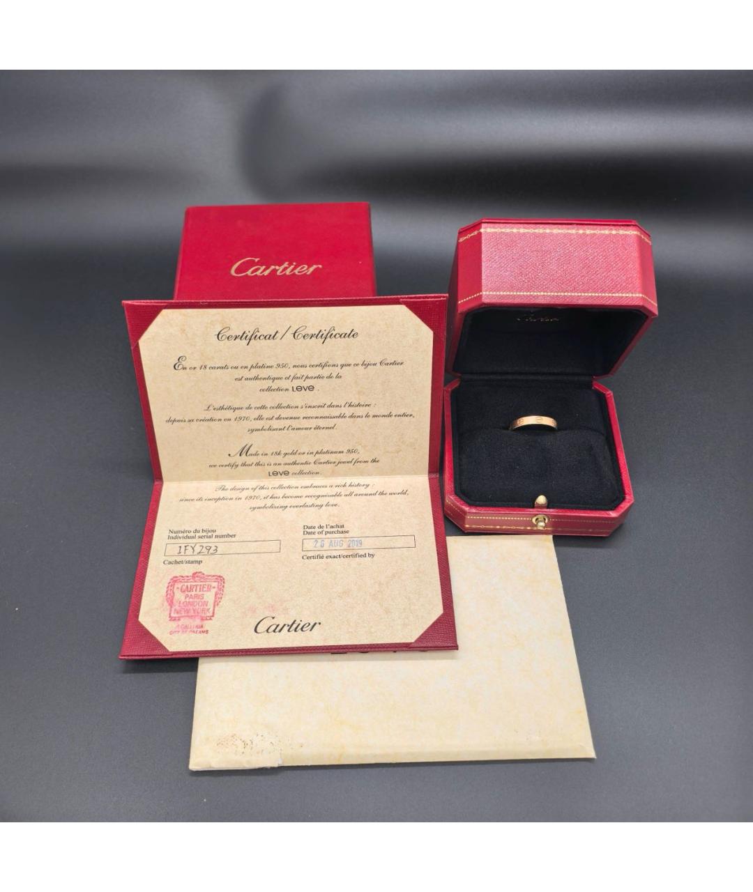 CARTIER Золотое кольцо из розового золота, фото 2