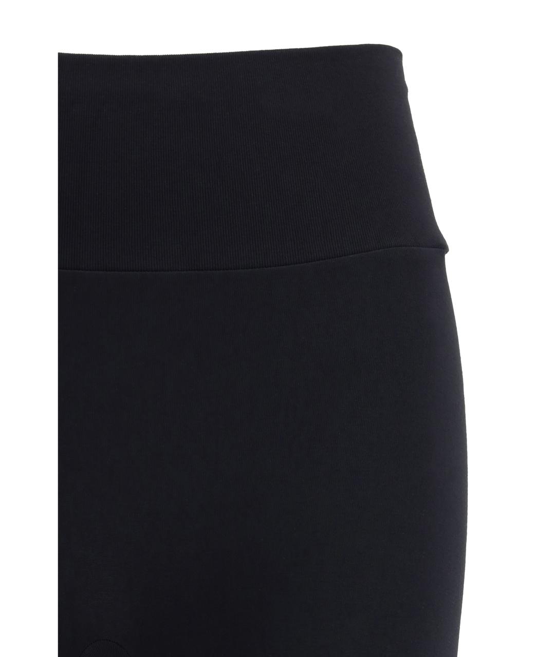 WOLFORD Черные синтетические леггинсы и велосипедки, фото 3
