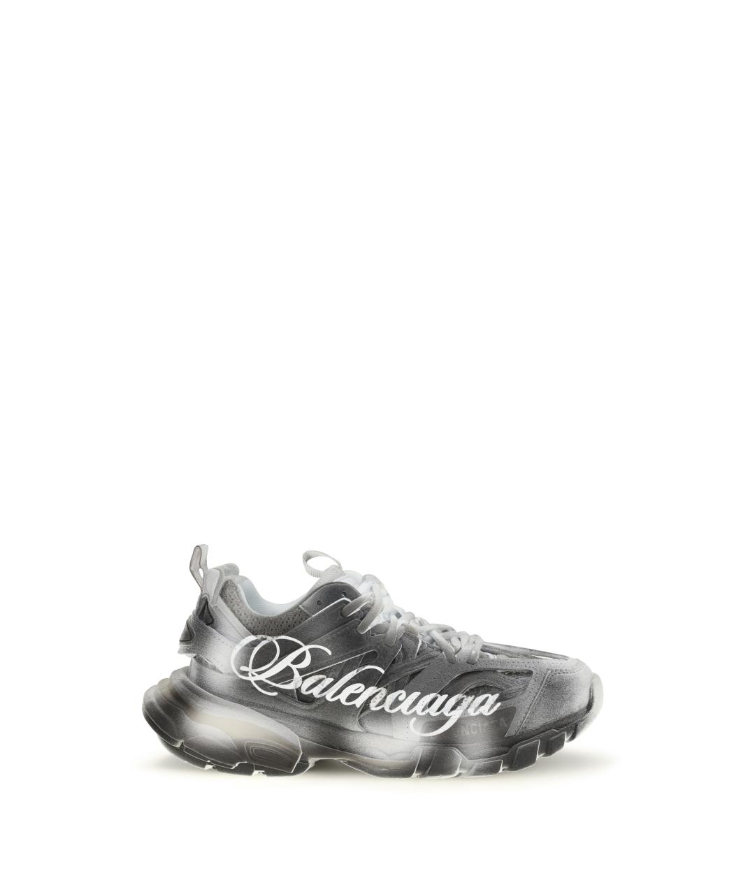 BALENCIAGA Черные синтетические кроссовки, фото 1