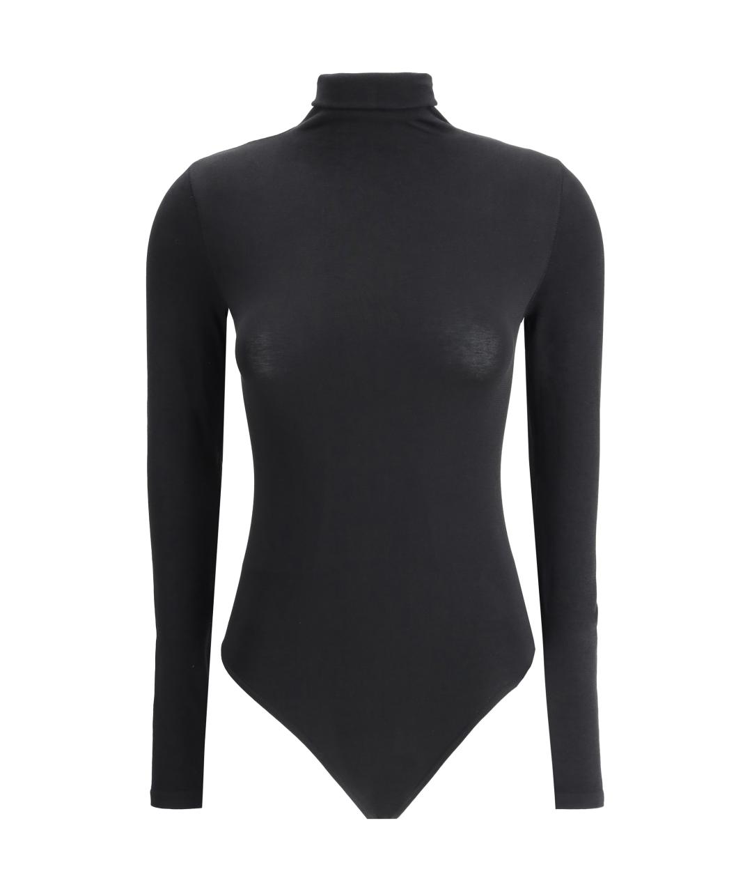 WOLFORD Черное хлопковое боди, фото 1