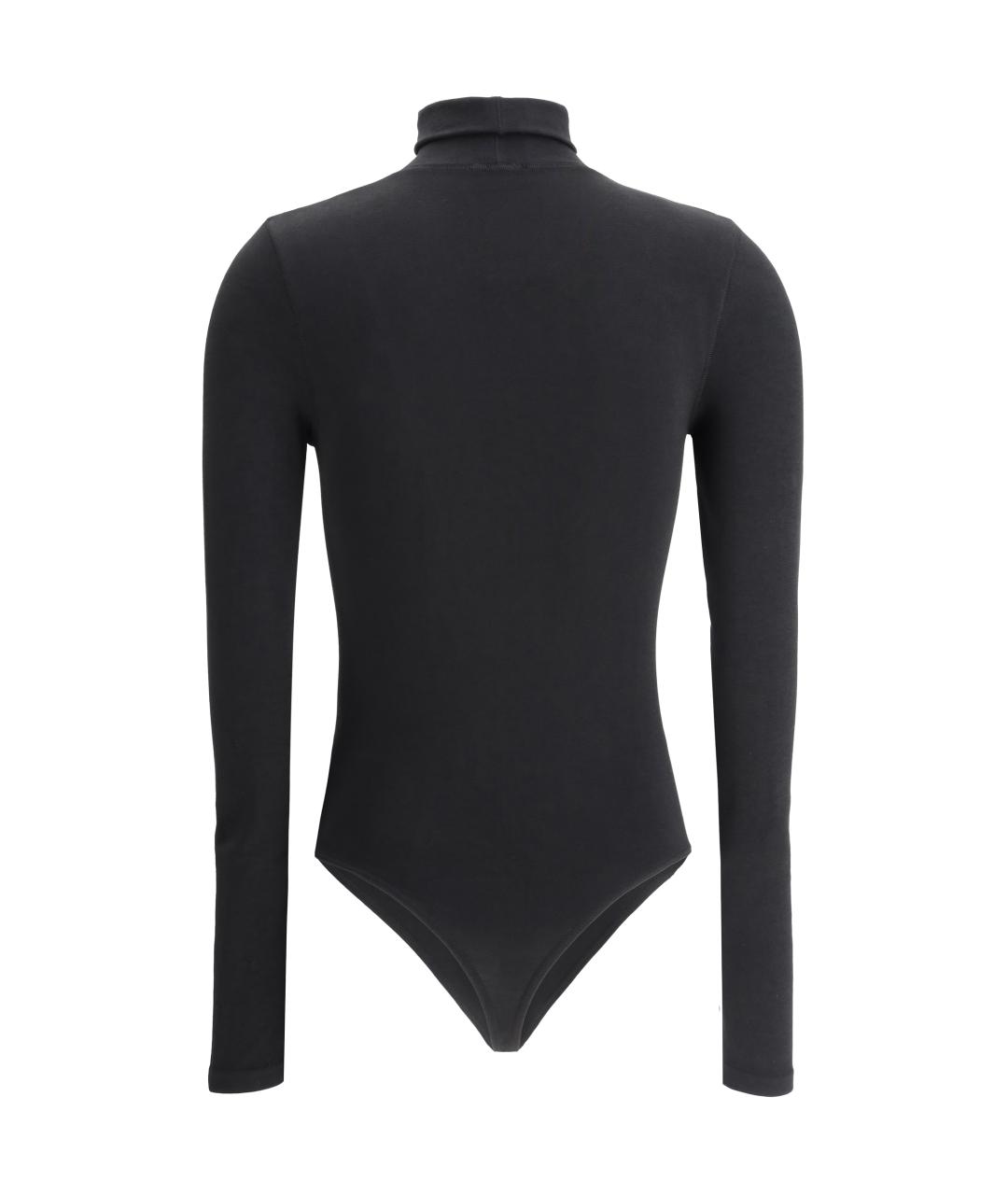 WOLFORD Черное хлопковое боди, фото 2