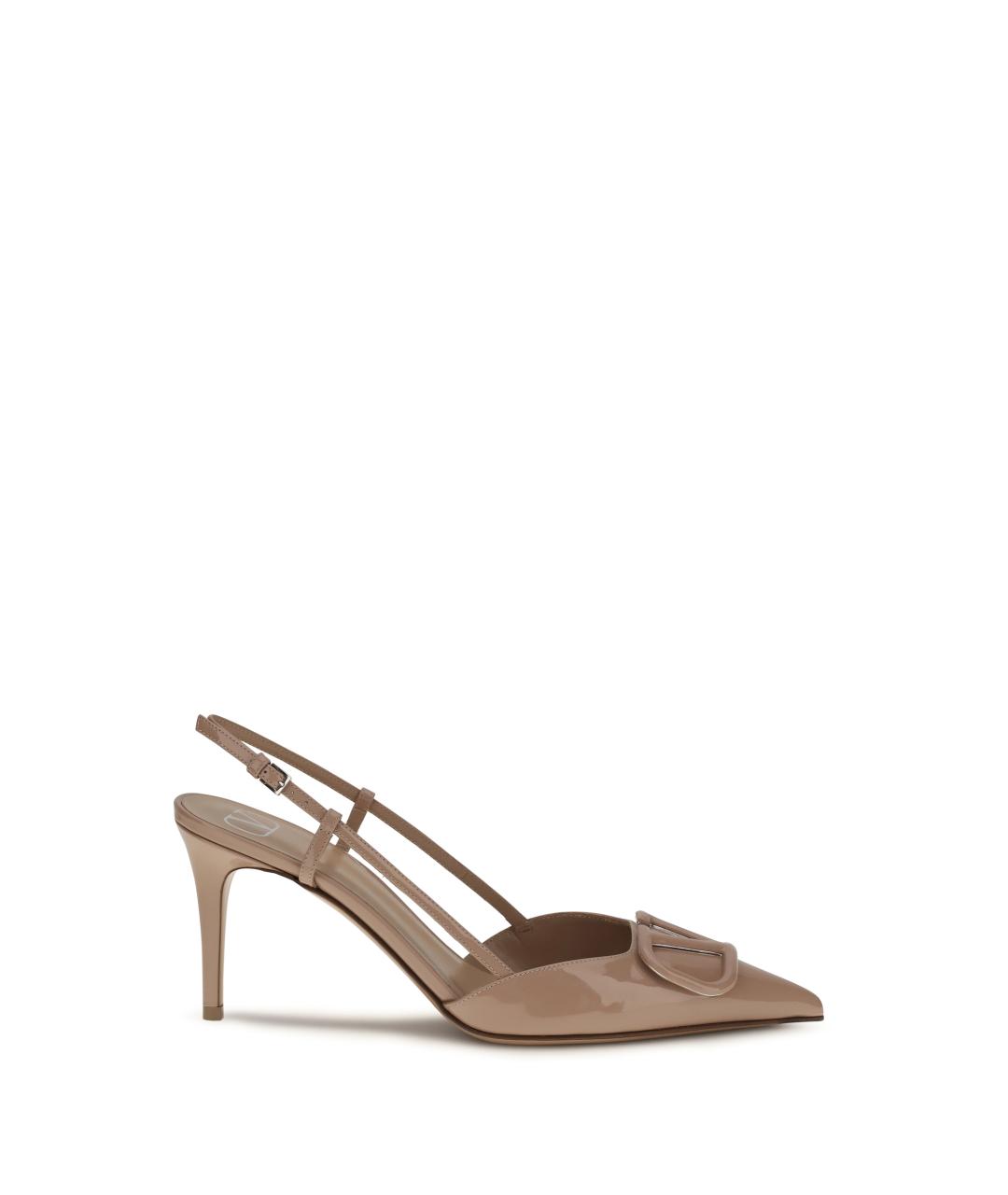 VALENTINO Розовые туфли из лакированной кожи, фото 1