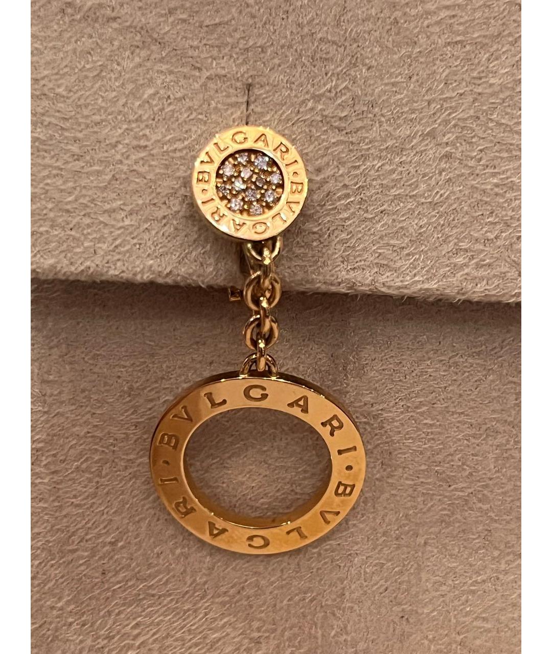 BVLGARI Золотые серьги из розового золота, фото 2