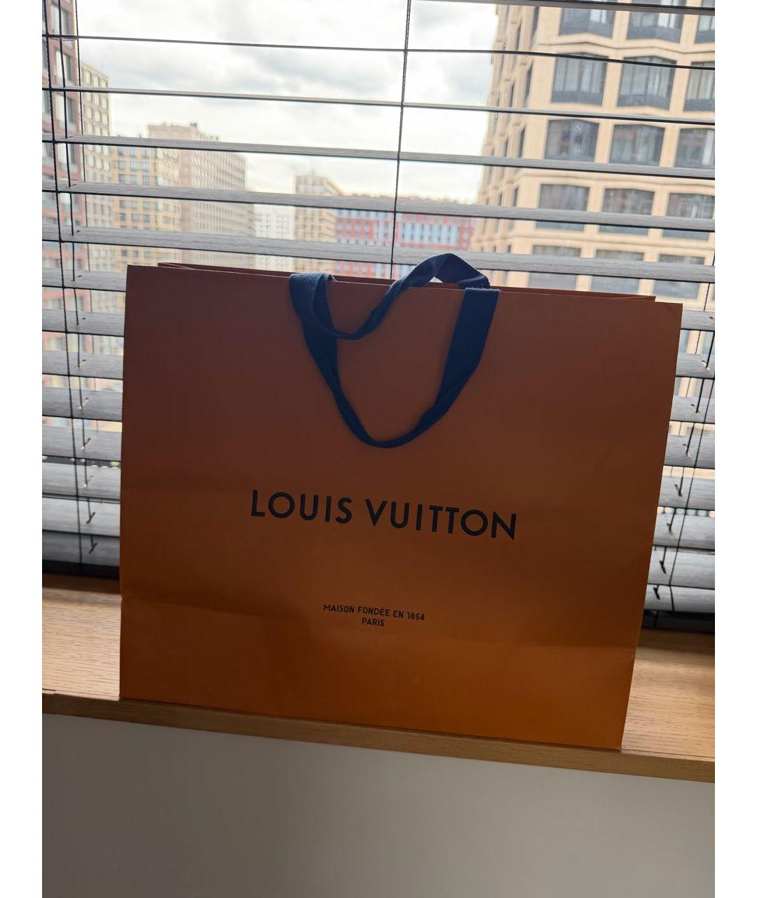 LOUIS VUITTON Темно-синяя футболка, фото 6