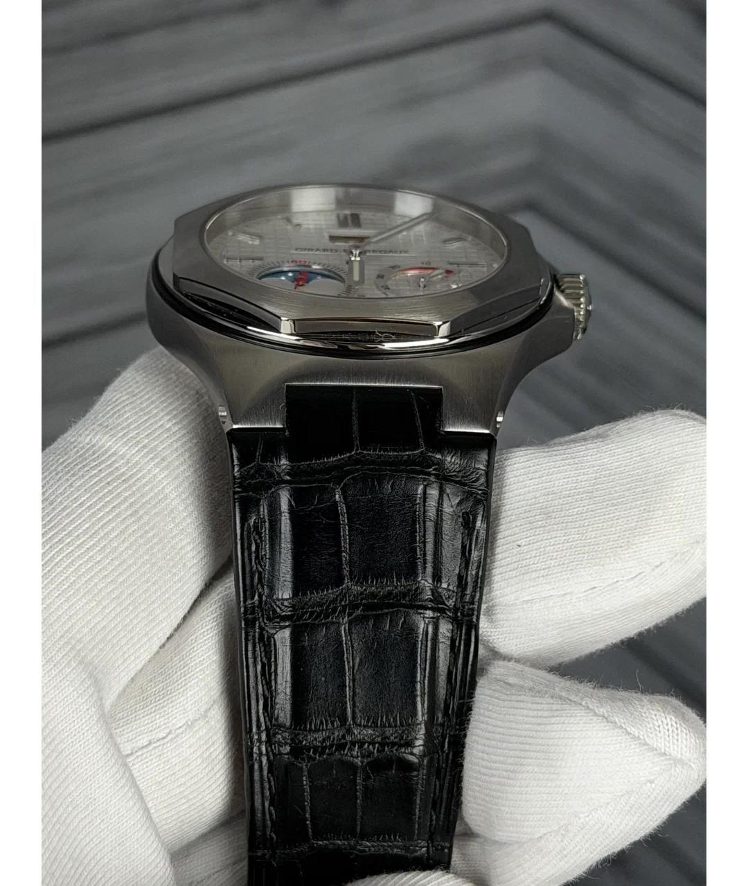 GIRARD PERREGAUX Белые металлические часы, фото 4