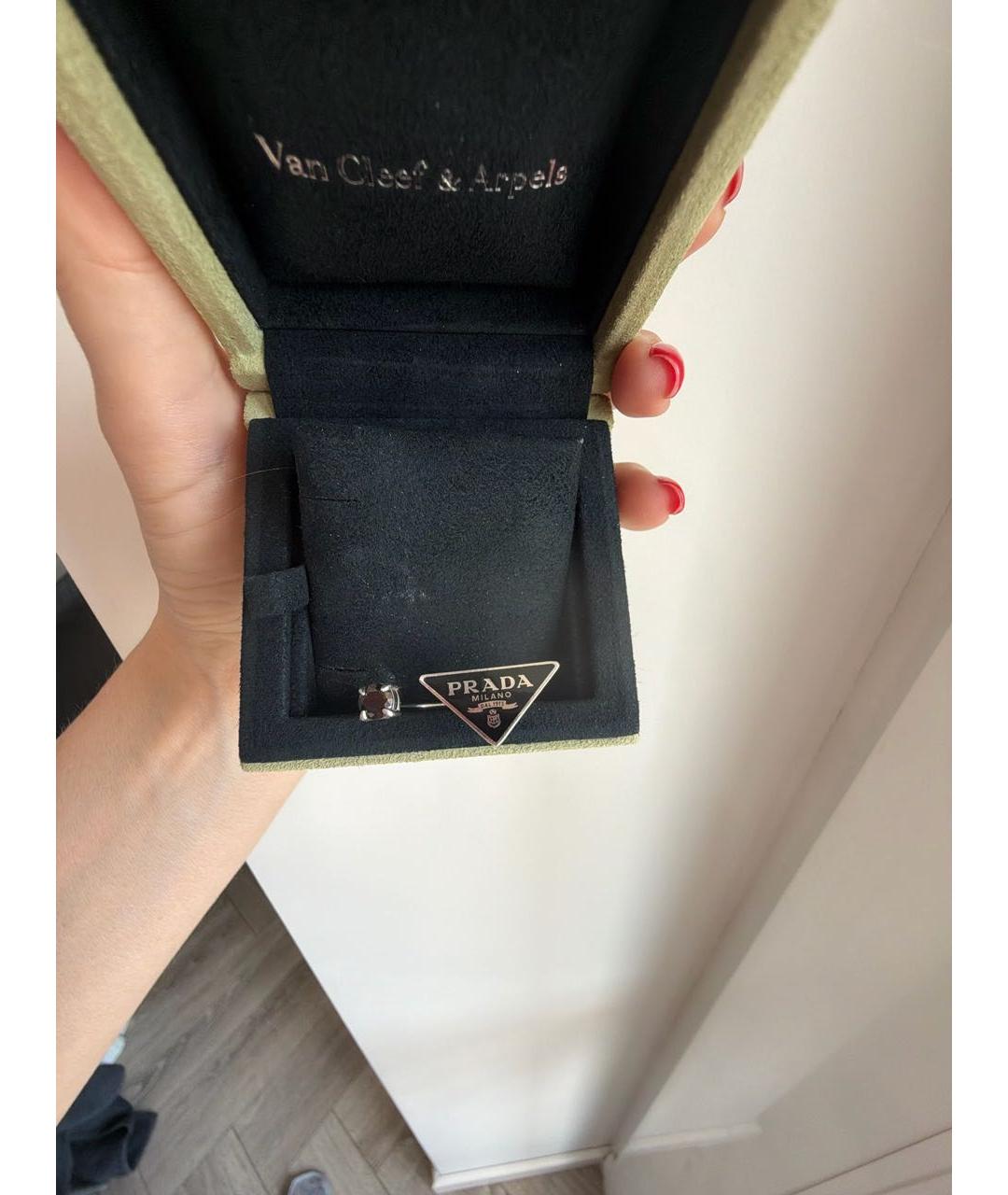 PRADA Серебряное серебряное кольцо, фото 2