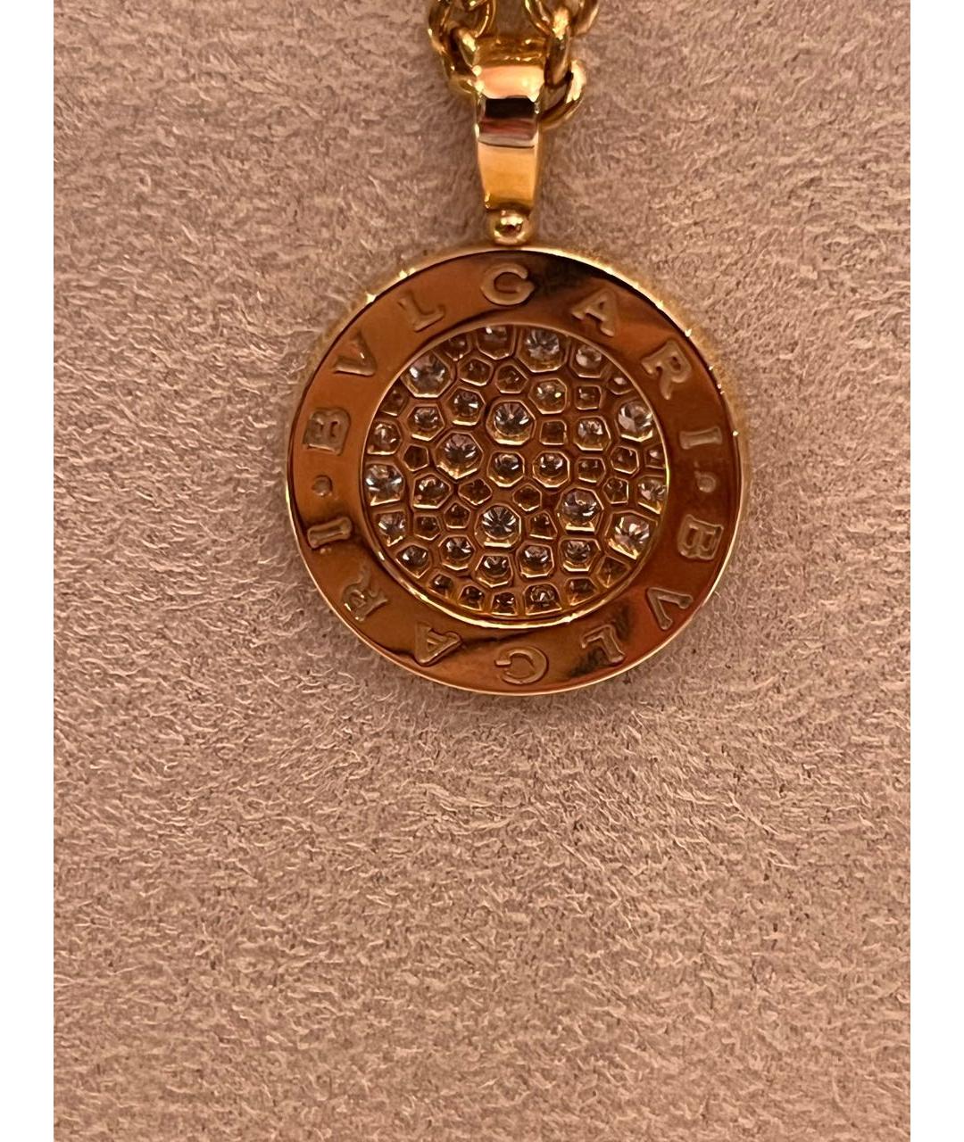BVLGARI Золотая подвеска из розового золота, фото 3