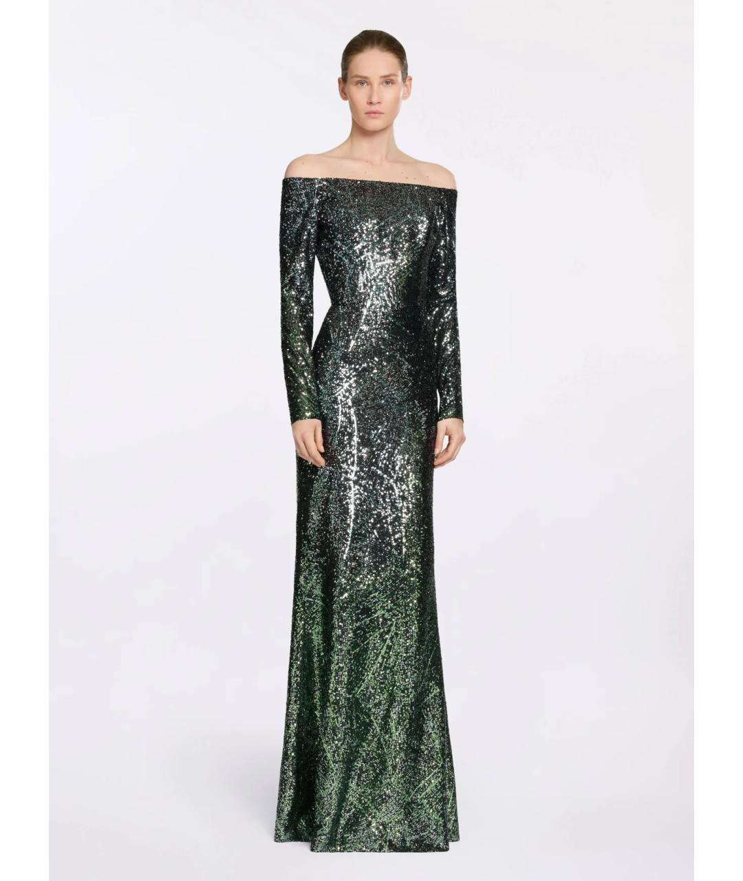 ELIE SAAB Зеленое вечернее платье, фото 4