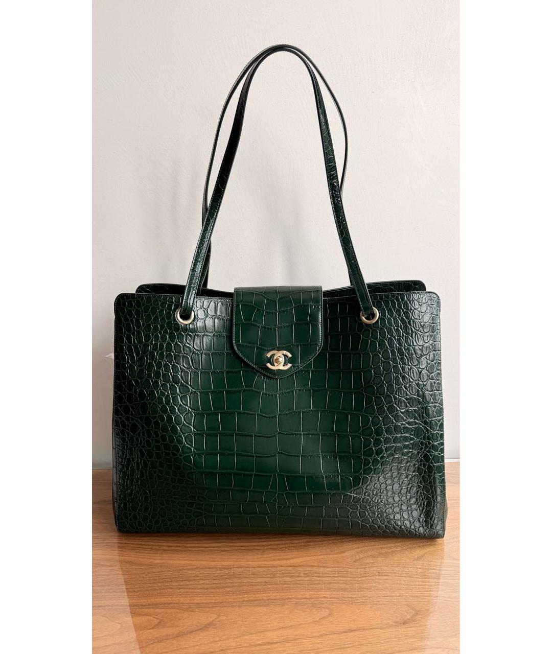 CHANEL Кожаная сумка тоут, фото 5