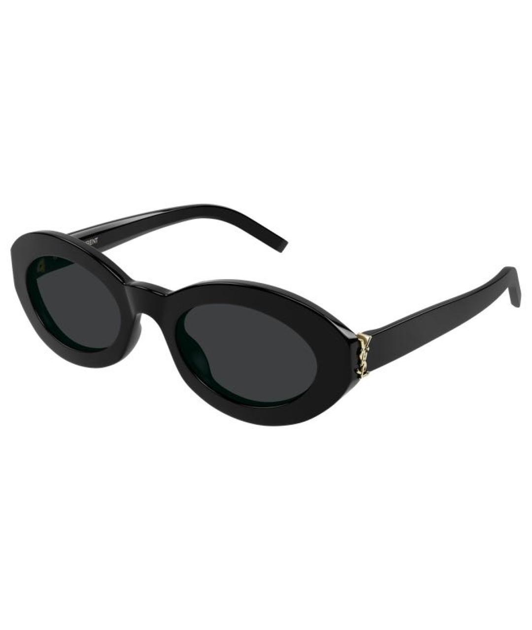 SAINT LAURENT Черные солнцезащитные очки, фото 1