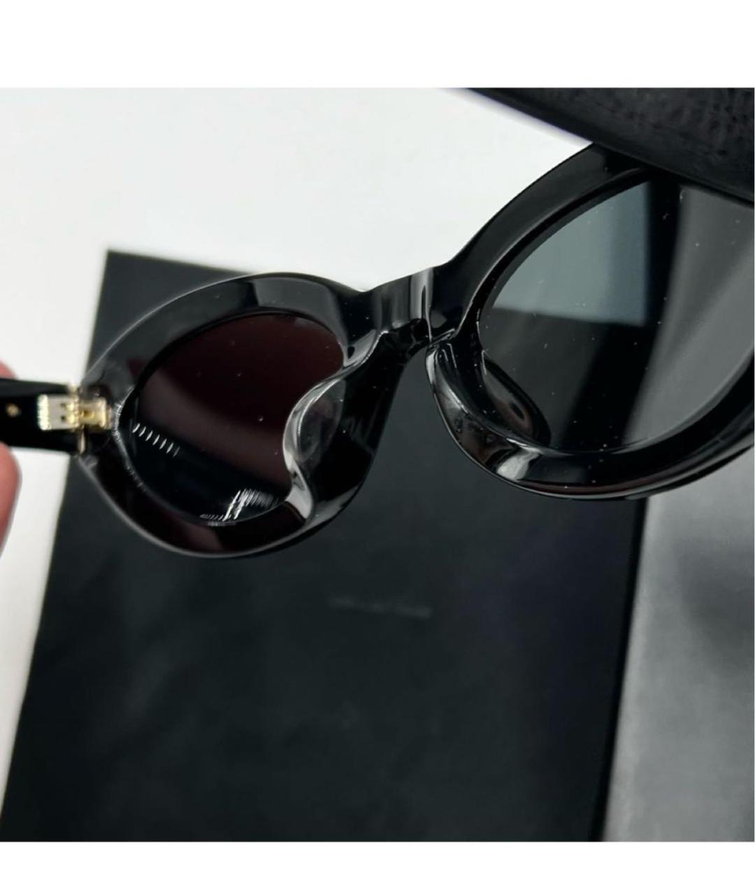 SAINT LAURENT Черные солнцезащитные очки, фото 6