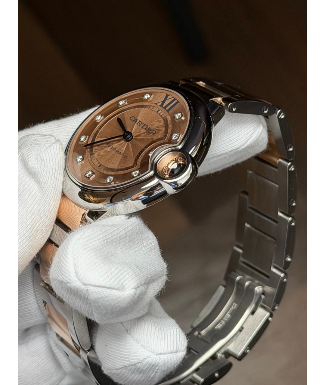 CARTIER Золотые часы из розового золота, фото 4
