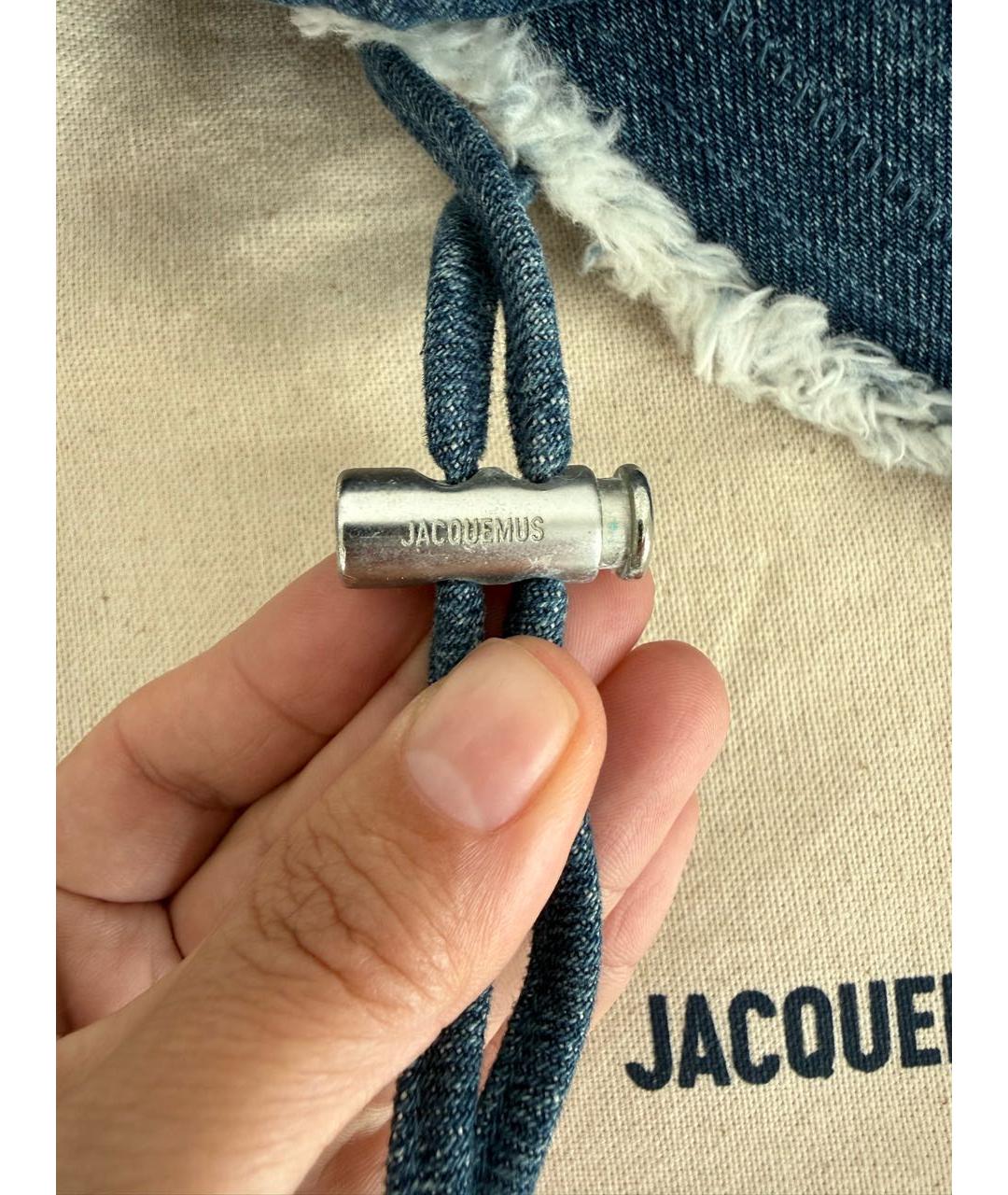 JACQUEMUS Синяя кепка, фото 4
