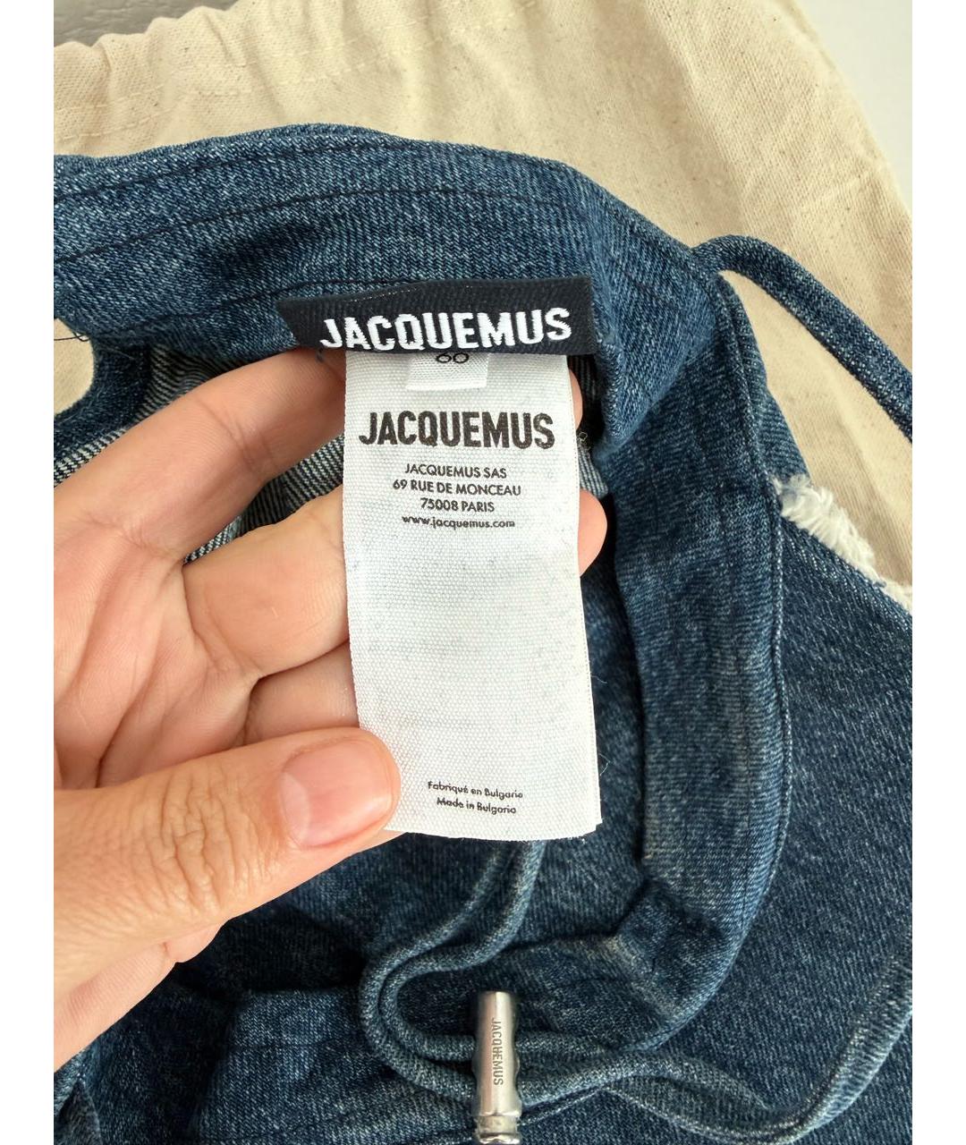JACQUEMUS Синяя кепка, фото 3