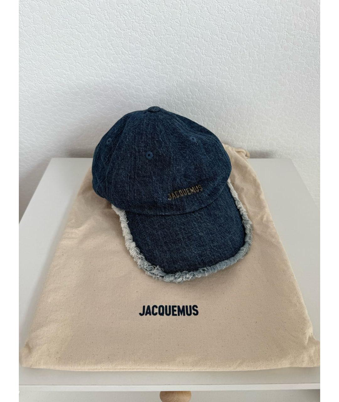 JACQUEMUS Синяя кепка, фото 5