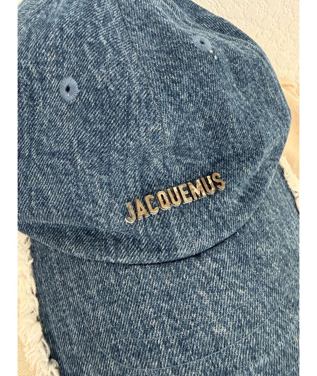 JACQUEMUS Синяя кепка, фото 2