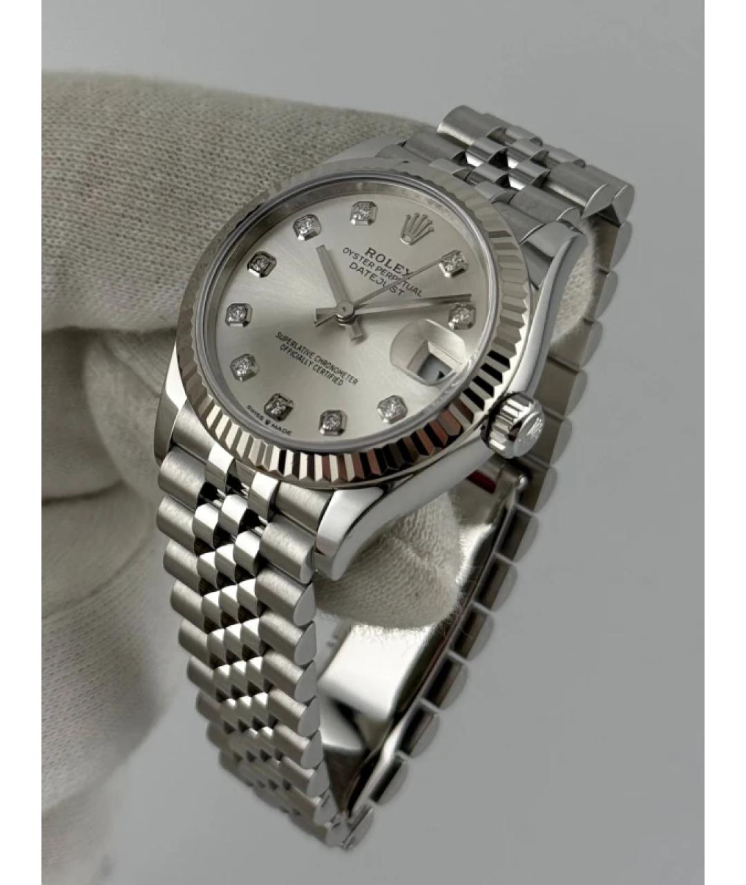 ROLEX Серебряные часы, фото 3
