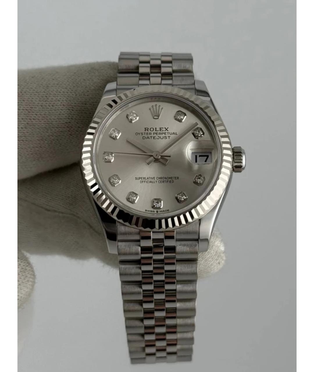 ROLEX Серебряные часы, фото 2