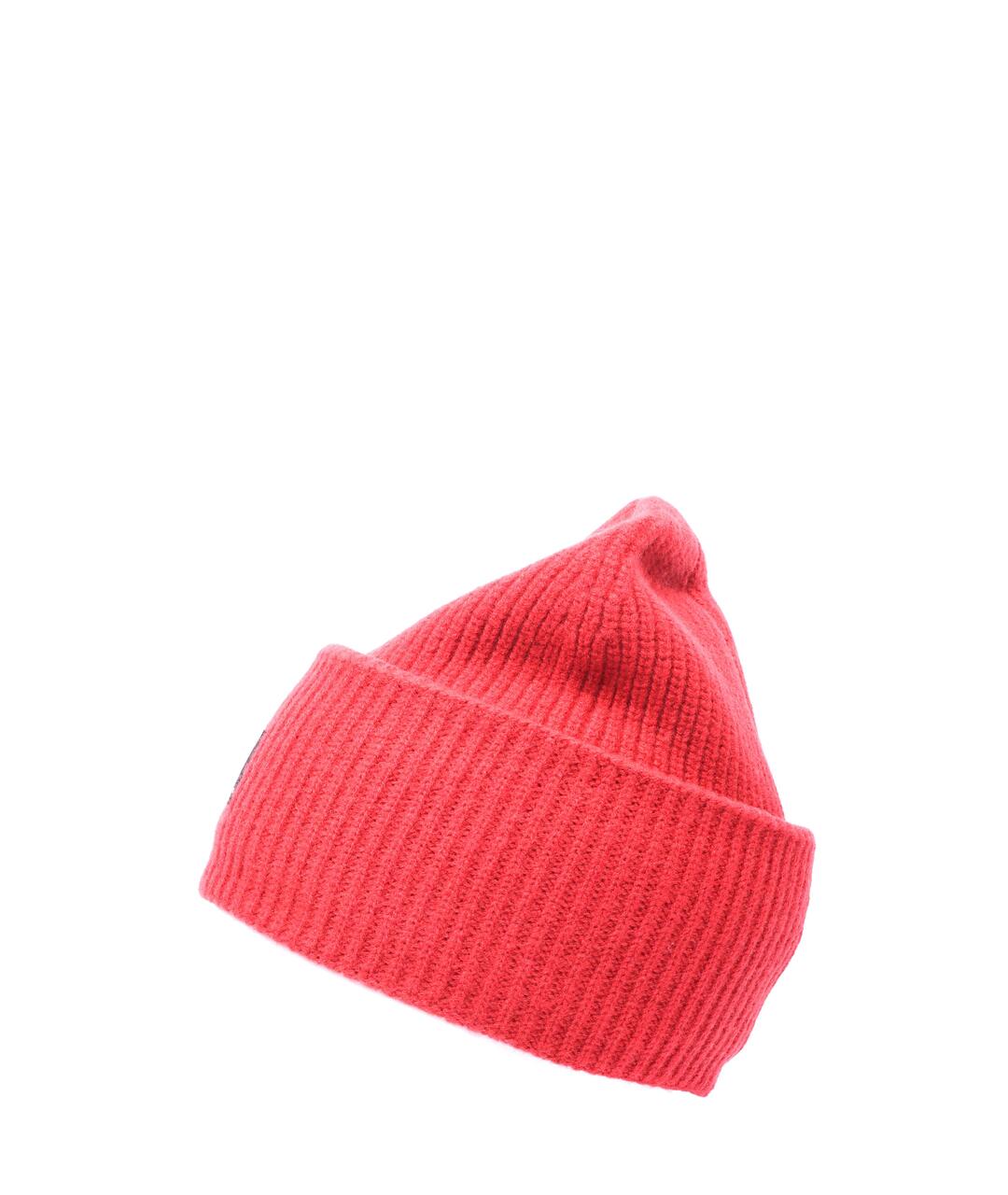 DIESEL Красная шерстяная шапка, фото 4